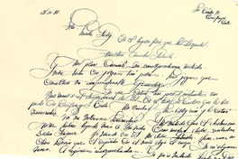 [Carta] 1938 dic. 20, Cienfuegos, Cuba [a] Lucila Godoy