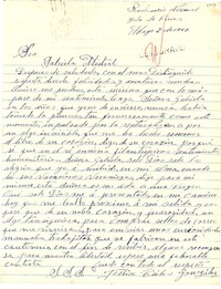 [Carta] 1947 mayo. 2, [Cuba] [a] Gabriela Mistral