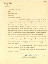 [Carta] 1938 sept. 7, Quito, Ecuador [a] Gabriela Mistral, Guayaquil
