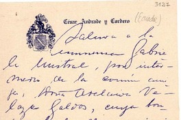 [Carta] [1949?], Cuenca, Ecuador [a] Gabriela Mistral