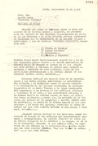 [Carta] 1955 sept. 15, Cuenca, Jadán, Ecuador [a] Lucila Godoy, Santiago, Chile