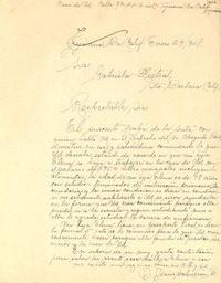 [Carta] 1948 ene. 29, Tijuana, Ba. Calif., México [a] Gabriela Mistral, Sta. Bárbara, Calif., [EE.UU.]