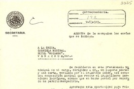 [Carta] 1949 feb. 4, Veracruz [a] Gabriela Mistral, Veracruz