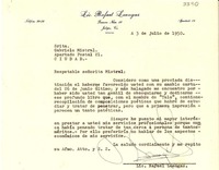 [Carta] 1950 jul. 3, Jalapa, Ver., [México] [a] Gabriela Mistral, Apartado Postal 21, Ciudad, [México]