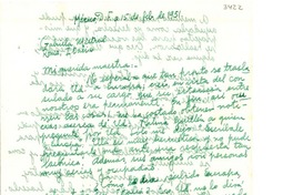 [Carta] 1951 feb. 15, México, D.F. [a] Gabriela Mistral, Roma, Italia