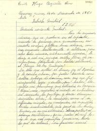 [Carta] 1950 dic. 14, Veracruz [a] Gabriela Mistral, EE.UU.