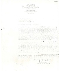 [Carta] 1941 dic. 11, Chicago, Illinois, EE.UU. [a] Gabriela Mistral, Santiago, Chile