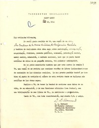 [Carta] 1944 ago. 12, Saint Louis, Missouri, [EE.UU.] [a] Gabriela Mistral