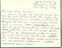 [Carta] 1946 mar. 13, Tarrytown, New York [a] Gabriela Mistral