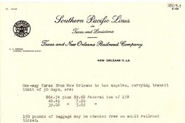 [Carta] [1946?], [New Orleans?], [EE.UU.] [a] [Gabriela Mistral?]