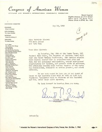 [Carta] 1946 May 10, New York, [EE.UU.] [a] Gabriela Mistrak [i.e. Mistral], New York City, [EE.UU.]