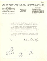 [Carta] [1945], N. York [a] Gabriela Mistral
