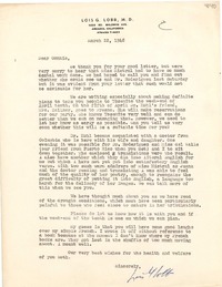 [Carta] 1948 Mar. 22, Arcadia, California, [EE.UU.] [a] Dear Connie