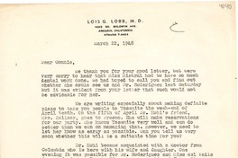 [Carta] 1948 Mar. 22, Arcadia, California, [EE.UU.] [a] Dear Connie