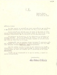 [Carta] 1953 abr. 8, Zapata, Texas [a] [Lucila] Godoy