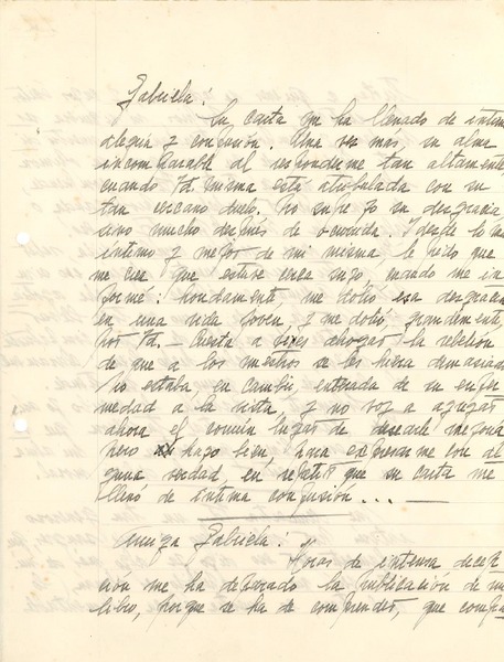 [Carta] 1944 mar. 19, Montevideo [a] Gabriela Mistral