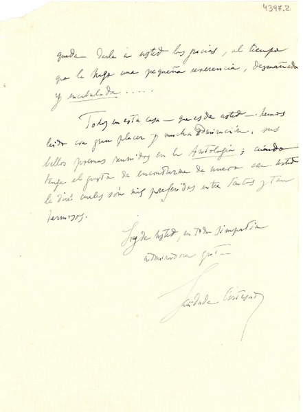 [Carta] 1943 jul. 16, Río de Janeiro [a] Gabriela Mistral