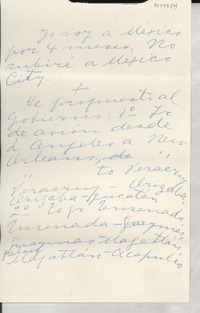 [Carta] [1946-1956?] [a] Doris Dana
