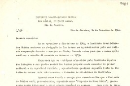 [Carta] 1944 dic. 14, Río de Janeiro [a] Gabriela Mistral