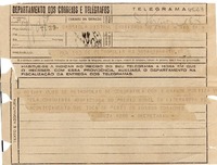 [Telegrama] [1945 nov.], Petrópolis, RJ, [Brasil] [a] Gabriela Mistral, Rio DF, [Brasil]