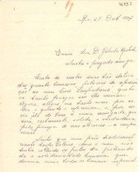 [Carta] 1947 out. 27, Rio, [Brasil] [a] Gabriela Mistral