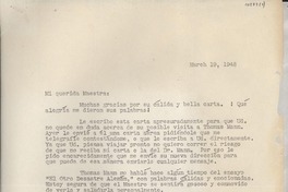 [Carta] 1948 Mar. 19, New York, [EE.UU.] [a] [Gabriela Mistral]