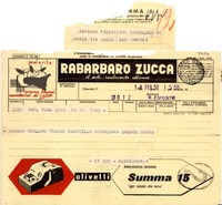 [Telegrama] 1952 feb. 14, Roma [a] Adriana Fabbricini, Nápoles