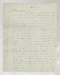 [Carta] 1945 abr. 26, México [a] Gabriela Mistral