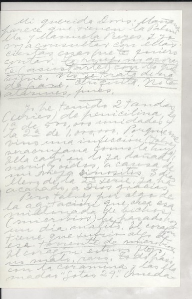 [Carta] 1949 abr. 26, Veracruz, México [a] Doris Dana, New York, Estados Unidos