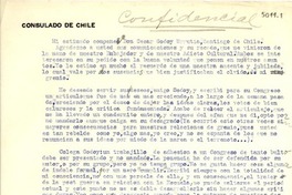 [Carta] [1946?] dic. 27, Petrópolis, [Brasil] [a] César Godoy Urrutia, Santiago, Chile