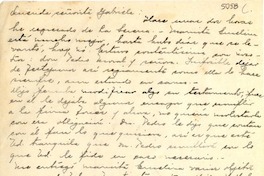 [Carta] 1945 oct. 13, [Vicuña, Chile] [a] Gabriela Mistral