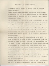 [Carta] 1957 ene., La Paz, Bolivia [a] Doris Dana, New York, Estados Unidos