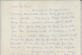 [Carta] 1957 feb. 4, Villa Alemana, Chile [a] Doris Dana, New York