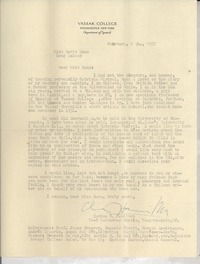 [Carta] 1957 feb. 4, New York [a] Doris Dana, New York
