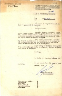 [Carta] 1956 oct. 15, Santiago [a] Gabriela Mistral
