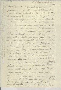 [Carta] 1942 ago. 17, La Habana [a] Gabriela Mistral
