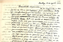 [Carta] 1951 ago. 18, Santiago, [Chile] [a] [Gabriela Mistral]