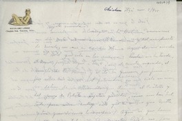 [Carta] 1945 nov. 3, Chichén Itzá, [México] [a] Gabriela Mistral