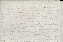 [Carta] 1946 mayo 7, A bordo [a] Gabriela Mistral