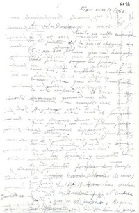 [Carta] 1950 ene. 10, México [a] Doris [Dana]