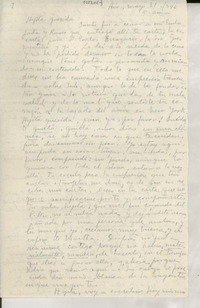 [Carta] 1946 mayo 31, Río de Janeiro [a] Gabriela Mistral