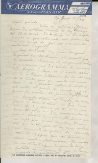 [Carta] 1946 jun. 11, Río de Janeiro [a] Gabriela Mistral