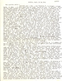 [Carta] 1950 sept. 13, México [a] Doris [Dana]