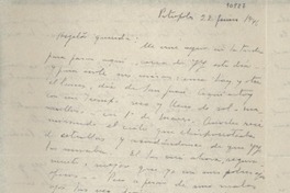 [Carta] 1946 jun. 22, Petrópolis, [Brasil] [a] Gabriela Mistral