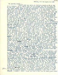 [Carta] 1952 mar. 6, México [a] Doris [Dana]