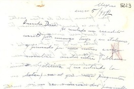 [Carta] 1952 ene. 5, México [a] Doris Dana