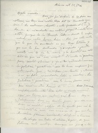 [Carta] 1946 oct. 25, México [a] Gabriela Mistral