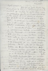 [Carta] 1946 oct. 31, México [a] Gabriela Mistral