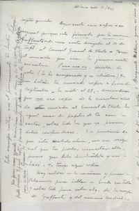 [Carta] 1946 nov. 11, México [a] Gabriela Mistral