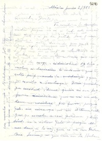 [Carta] 1953 mar. 12, París [a] Doris Dana